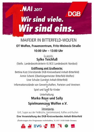 Plakat Anhalt-Bitterfeld 20170501